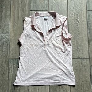 Ping Pink Polo Shirt Sleeveless Top